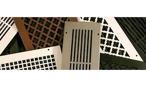 Steel Crest Decorative Registers